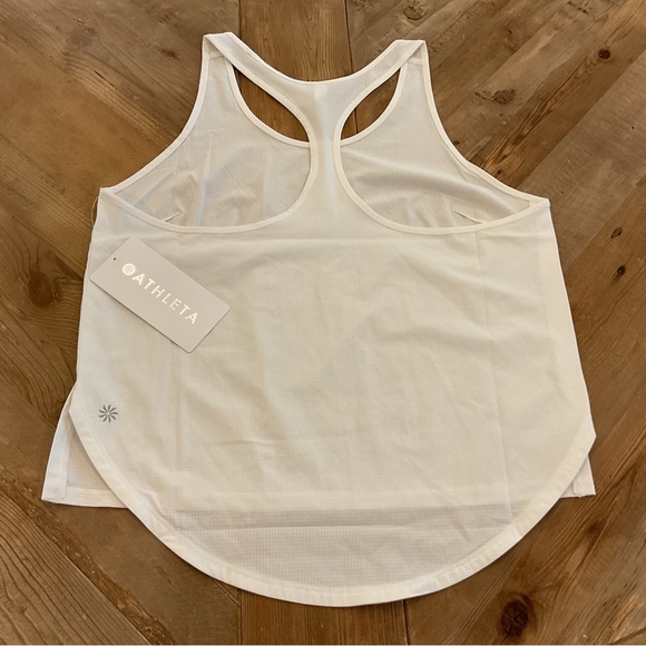 Athleta Women's White Tank Top - Picture 2 of 7